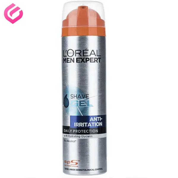 ژل اصلاح لورآل سری Men Expert مدل Anti Irritation ژل اصلاح لورآل سری Men Expert مدل Anti Irritation
