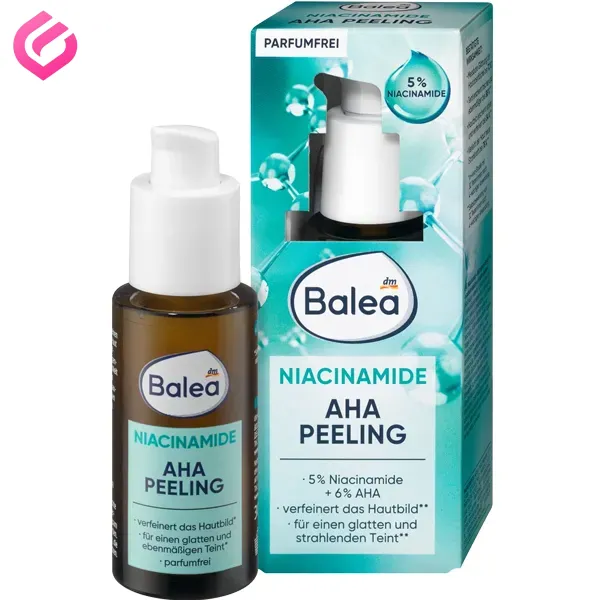 Balea Niacinamide AHA Exfoliating Serum - 30ml سرم لایه بردار باله آ پیلینگ و نیاسینامید