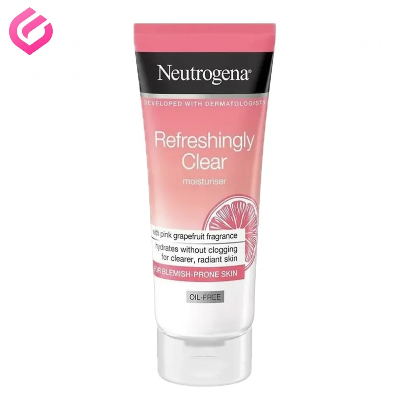 مرطوبکننده بدون چربی شادابکننده نوتروژینا کرم مرطوبکننده گریپ فروت بدون چربی نوتروژینا