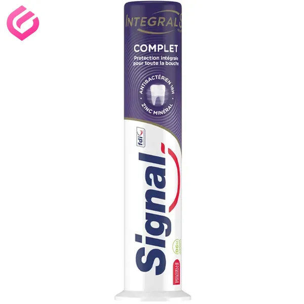 خمیر دندان پمپی سیگنال مدل Integral Complete خمیر دندان پمپی سیگنال مدل Integral Complete