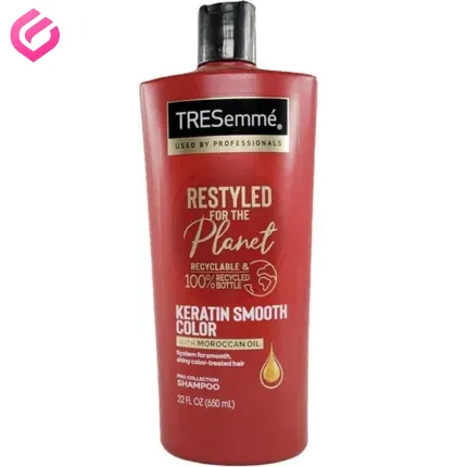 شامپو کراتین مخصوص موهای رنگ شده ترزمی