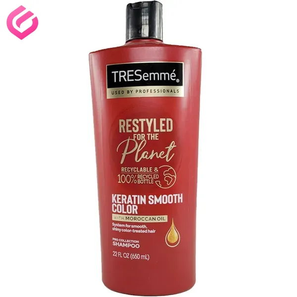 شامپو کراتین مخصوص موهای رنگ شده ترزمی شامپو کراتین مخصوص موهای رنگ شده ترزمی