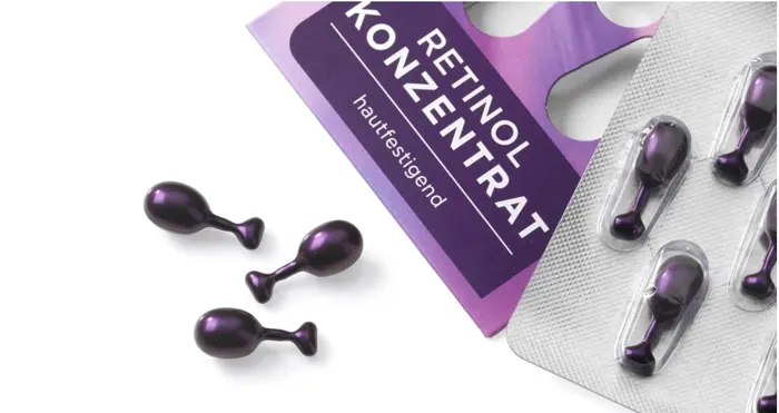 کپسول کنسانتره ضد چروک باله آ مدل Retinol