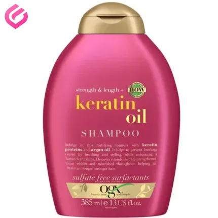 شامپو روغن کراتین او جی ایکس Strength Length