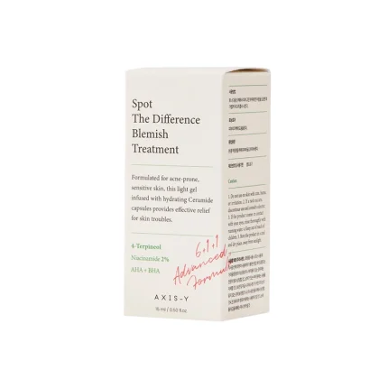 Spot The Difference Blemish Treatment