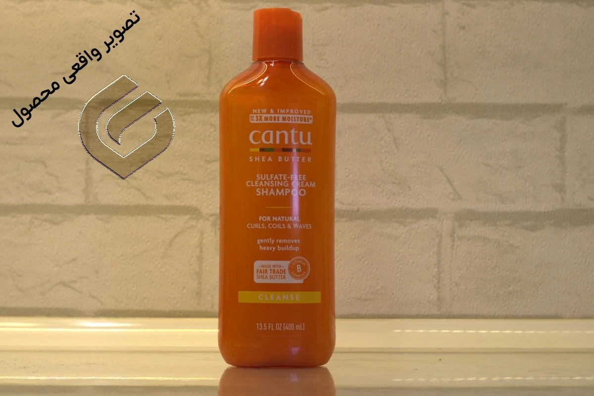 تصویر واقعی شامپو کرمی شی باتر کانتو