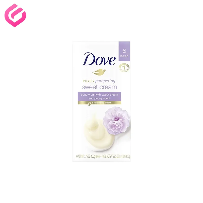 dove-sweet-cream-soap صابون داو مدل Purely Pampering Sweet Cream