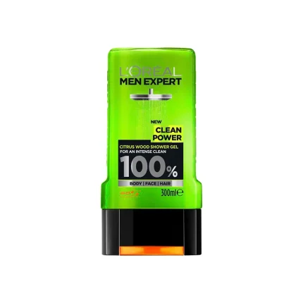 ژل دوش لورآل Clean Power