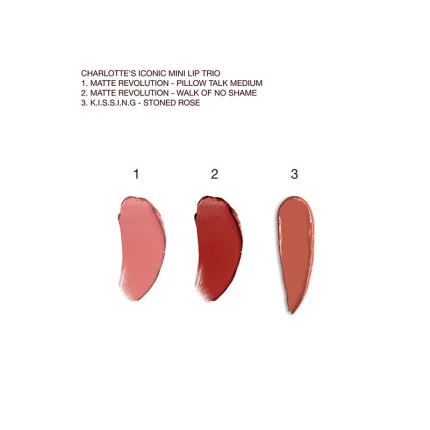 رنگ های ست رژلب شارلوت تیلبری