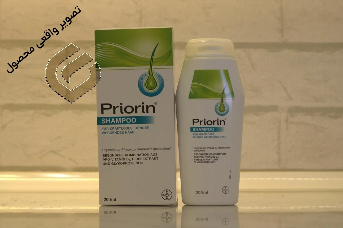 تصویر واقعی شامپو ضدریزش مو پریورین