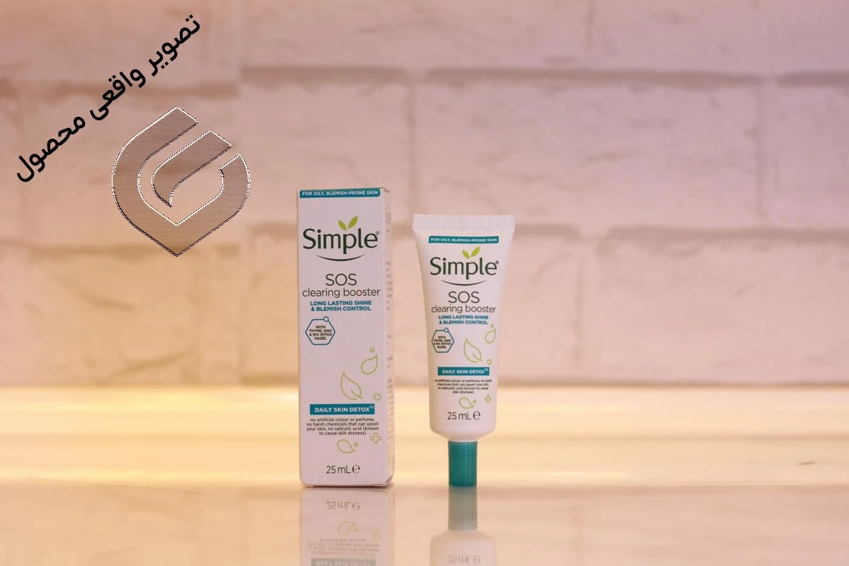 تصویر واقعی ضدجوش فوری سیمپل SOS Simple