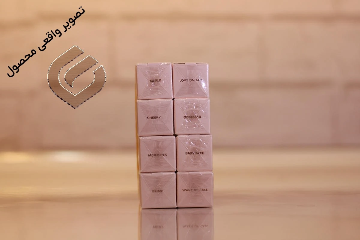 تصویر واقعی رنگ های تینت لب شیگلم