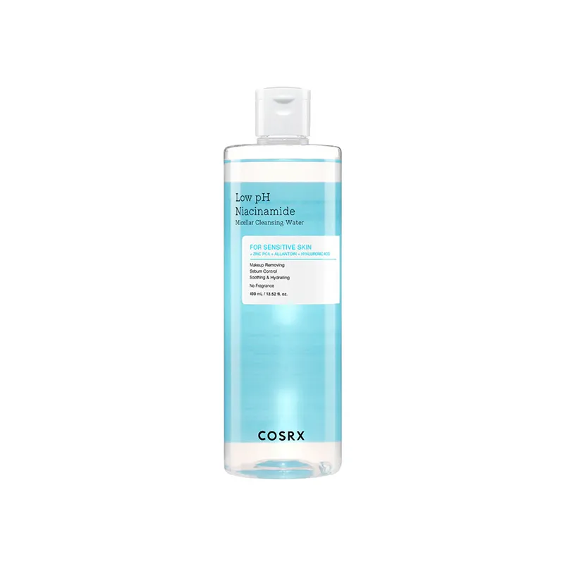 Low-pH-Niacinamide-Micellar-Cleansing-Water میسلار واتر نیاسینامید کوزارکس