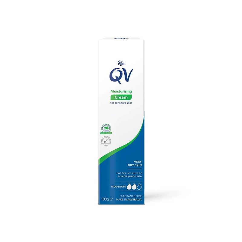 qv-cream-sensetive-skin کرم مرطوب کننده QV پوست حساس