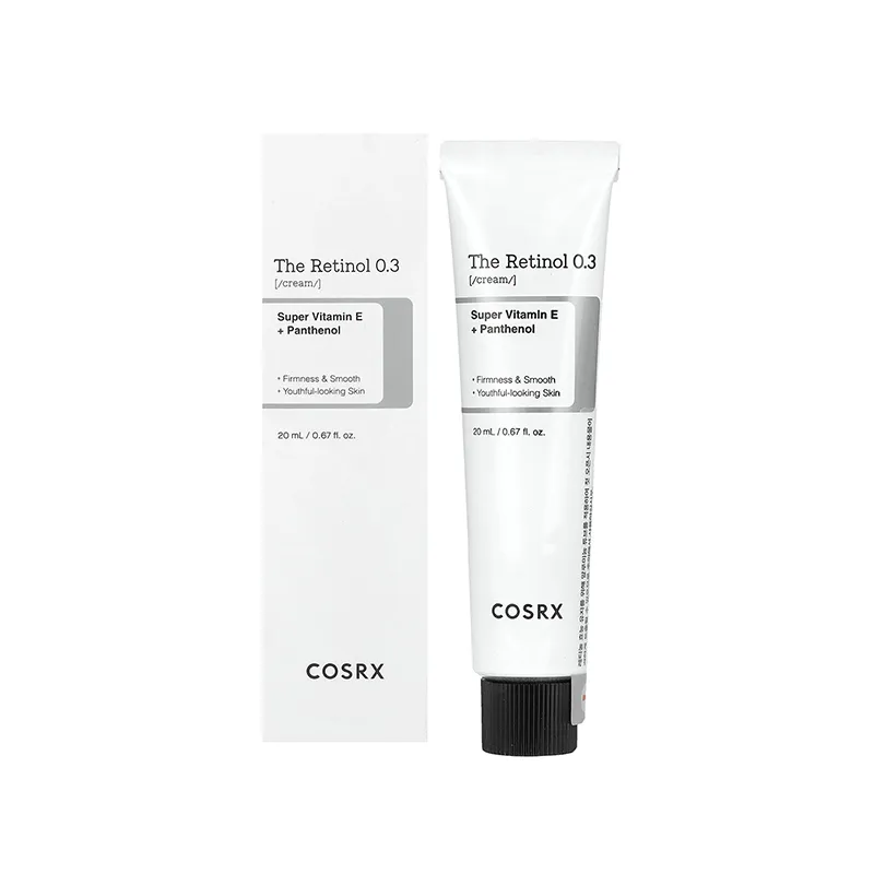 retinol-0.3-box-cosrx کرم رتینول 0.3 کوزارکس cosrx