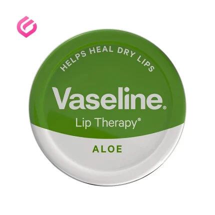 بالم لب کاسه ای وازلین آلوئه ورا سبز