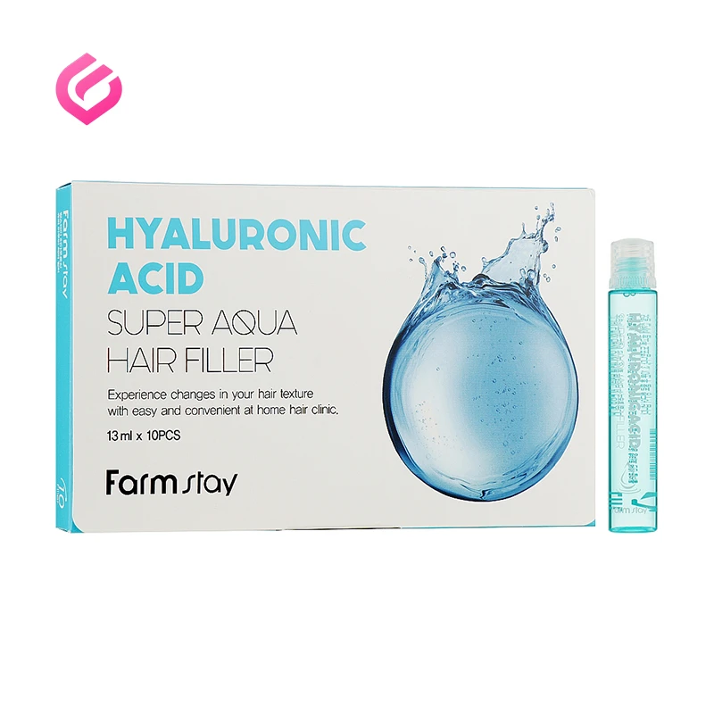 FARMSTAY-HYALURONIC-ACID-Super-Aqua-Hair-Filler فیلر درمانی مو هیالورونیک فارم استی