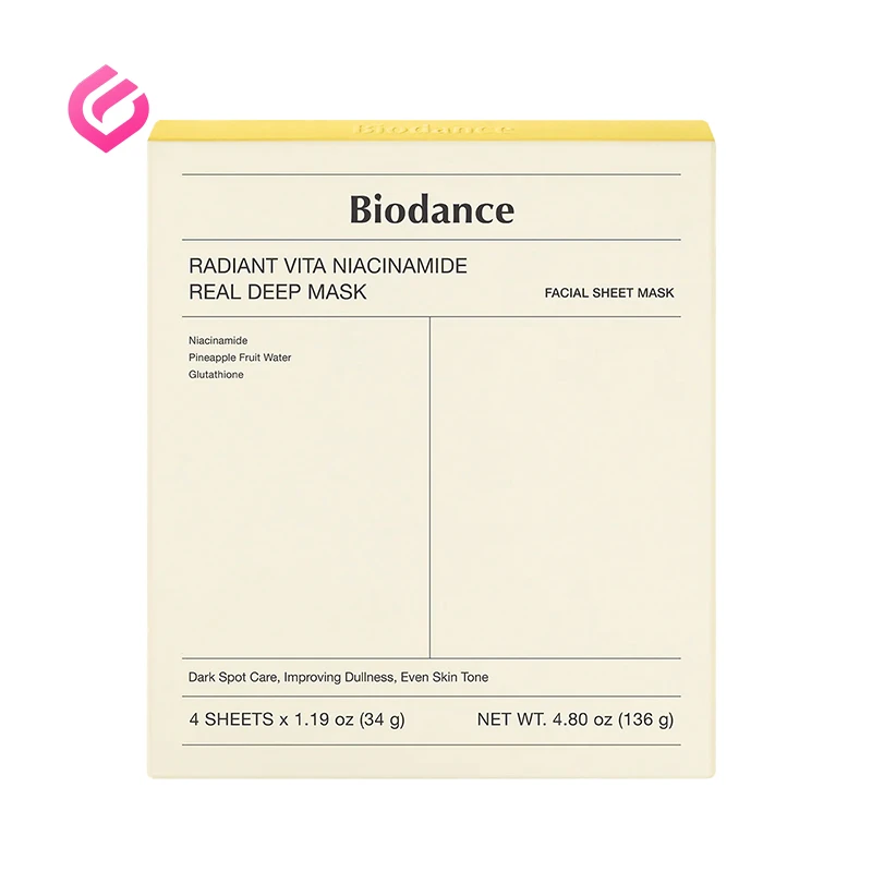 biodance-niacinamide radiant ماسک ضدلک و ضدجوش نیاسینامید بایودنس