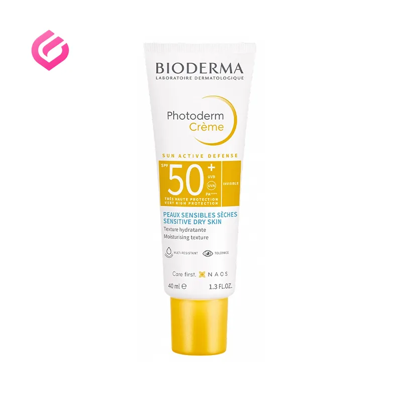 bioderma-photoderma-creme ضدآفتاب بدون رنگ بایودرما Photoderm Creme