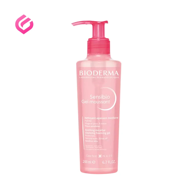 bioderma-sensibio-gel-200ml ژل شستشوی صورت بایودرما برای پوست حساس 200 میل