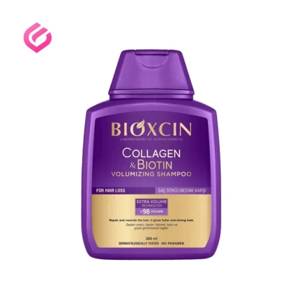 شامپو ضدریزش و حجم‌دهنده کلاژن و بیوتین بیوکسین