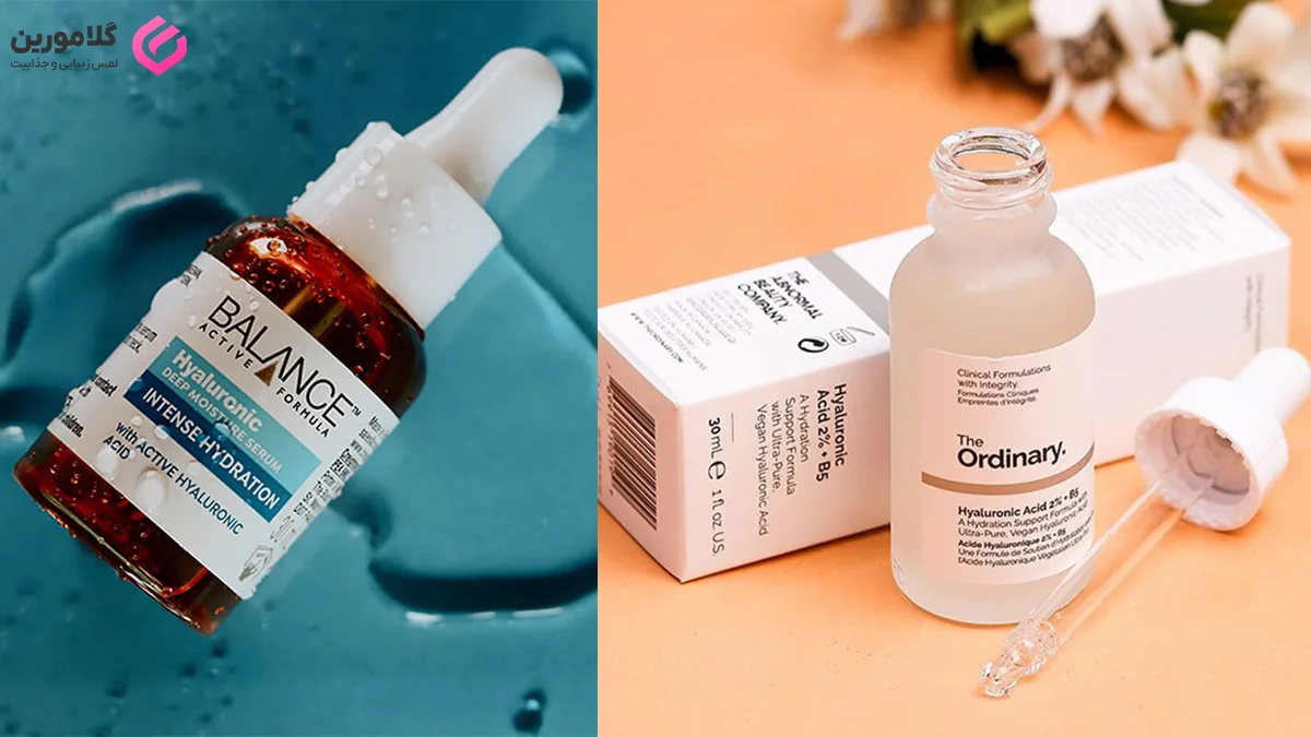 مقایسه سرم هیالورونیک اوردینری و بالانس