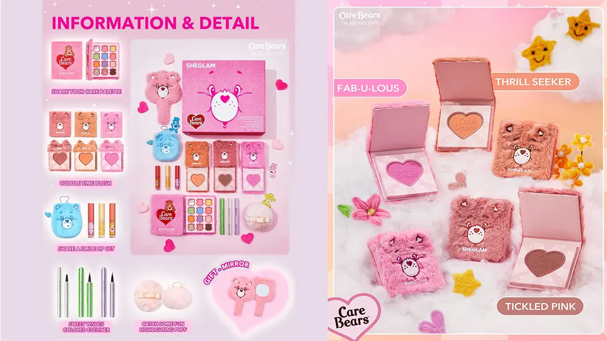 پک آرایشی خرس های مهربون شیگلم