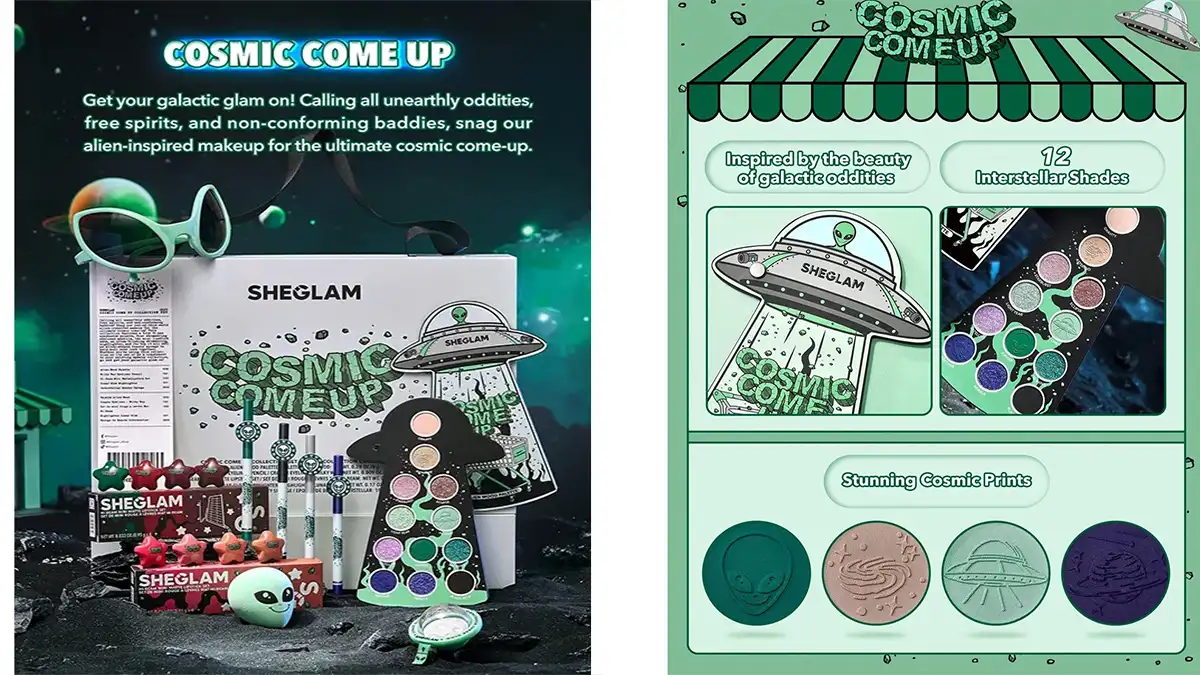 پک آرایشی آدم فضایی شیگلم