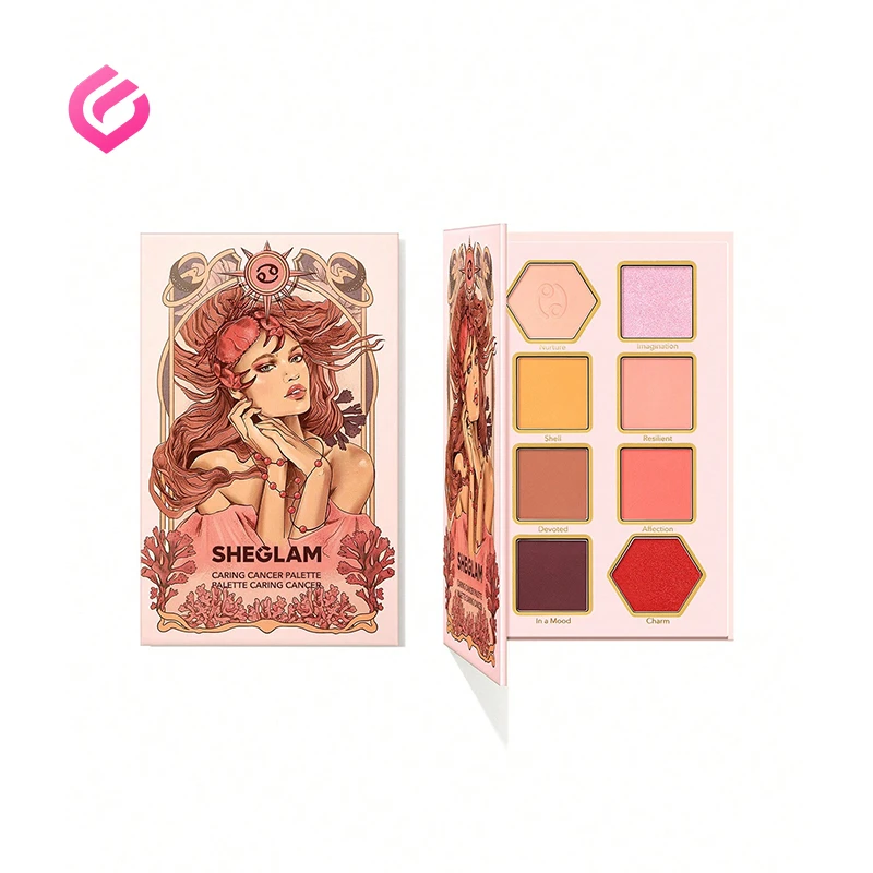 Caring-Cancer-Palette پالت سایه چشم شیگلم مدل Caring Cancer
