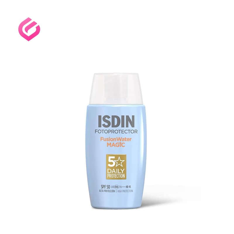 ISDIN-Fusion-Water-ضدآفتاب-فیوژن-واتر-مجیک ضد آفتاب ایزدین فیوژن واتر مجیک SPF 50 مدل ISDIN Fusion Water MAGIC