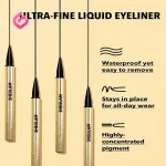 خط چشم ماژیکی طلایی ضدآب شیگلم مدل Line & Define