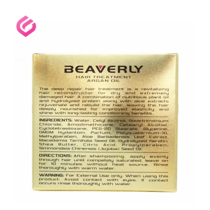 اطلاعات ماسک مو بیورلی (Beaverly) حاوی روغن آرگان