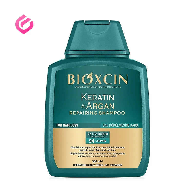 bioxcin-keratin-and-argan-shampoo شامپو کراتین و آرگان بیو کسین Keratin & Argan