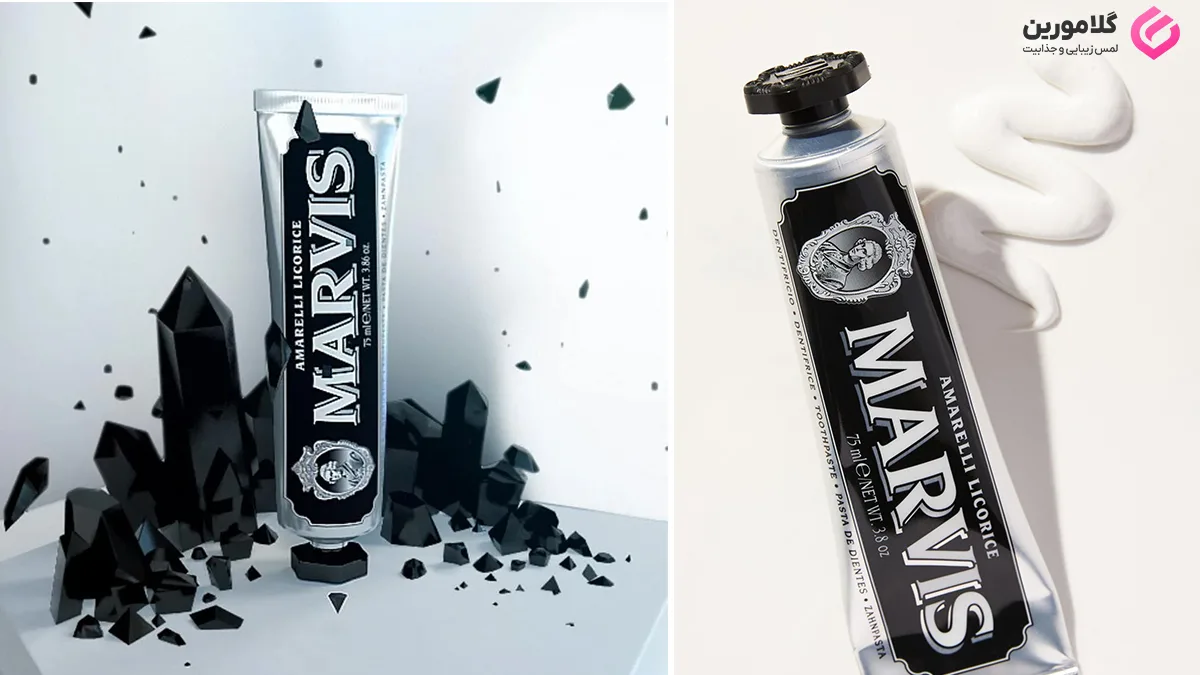 معرفی خمیردندان مارویس مشکی