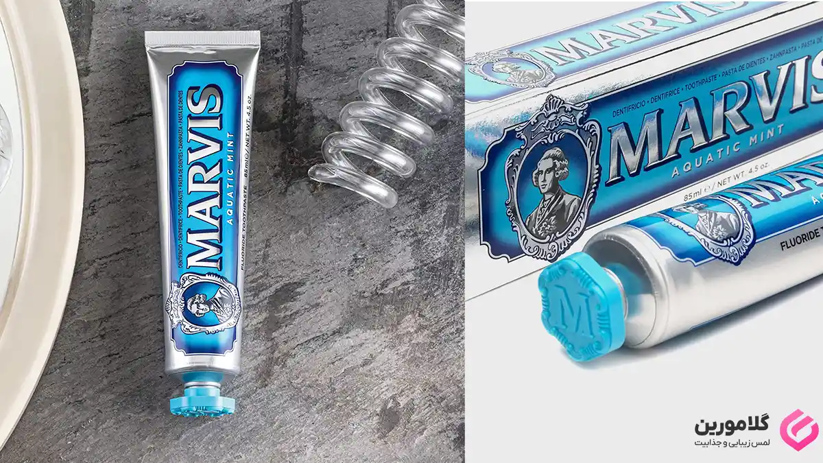 معرفی خمیردندان مارویس آبی