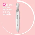 نحوه استفاده ماشین اصلاح ابرو براون مدل Hello Brows