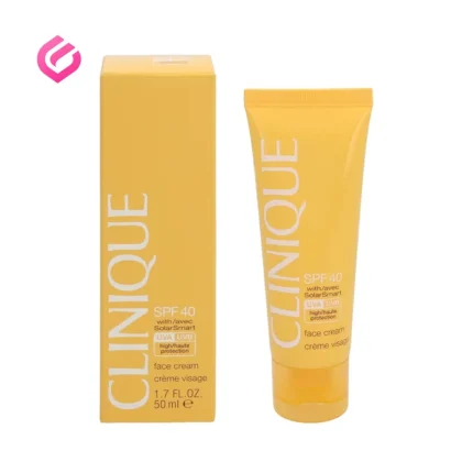 کرم ضد آفتاب صورت کلینیک سولار اسمارت SPF 40