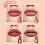 رنگ های رژلب 4تایی شیگلم رنگ Bare