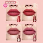 رنگ های رژلب 4تایی شیگلم رنگ petal