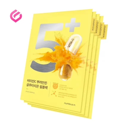 ماسک ویتامین C و گلوتاتیون نامبوزین شماره 5+