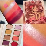 رنگ های پالت سایه چشم شیگلم مدل Caring Cancer