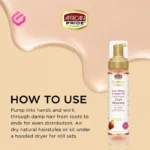 روش مصرف موس حالت دهنده مو فر آفریکن پراید