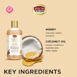 محتویات شامپو عسل و روغن نارگیل آفریکن پراید