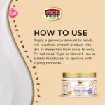 نحوه استفاده از کرم حالت دهنده مو فر بذرکتان و شی باتر