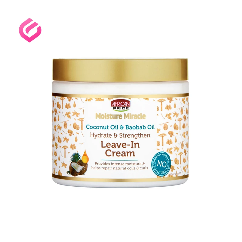 african-pride-leave-in-cream نرم کننده بعد حمام تقویتی و آبرسان آفریکن پراید