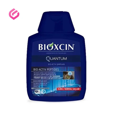 شامپو بیوکسین کوانتوم ضدریزش مناسب موهای خشک و نرمال