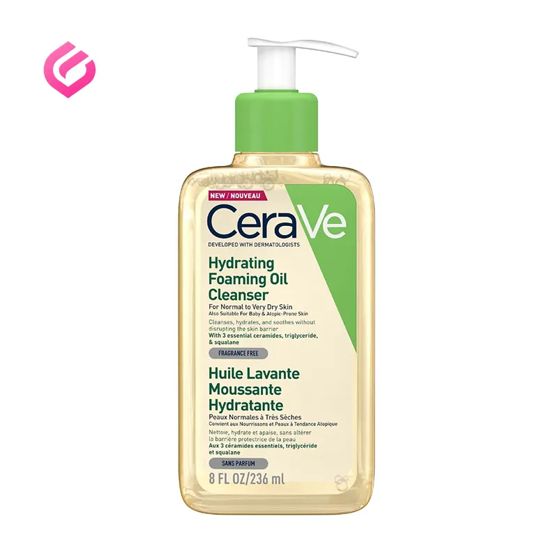cerave-Hydrating-Foaming-oil شوینده فومی روغنی سراوی