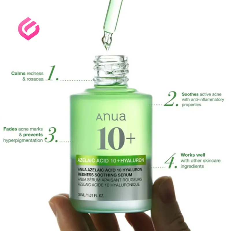 ویژگی های سرم آزلائیک اسید 10% آنوا