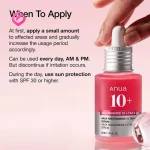 نحوه استفاده از سرم ضد لک نیاسینامید 10% + ترانگزامیک 4% آنوا