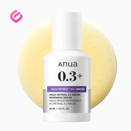 طرح جدید سرم رتینول 0.3 و نیاسینامید آنوا